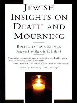 cover image of Jewish Insights on Death and Mourning